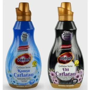 Komşu Çatlatan-Elti Çatlatan 1440 ml 60 Yıkama 2 Adet