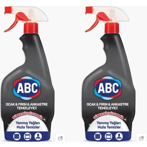 Abc Ocak&fırın&ankastre Temizleyici 750 ml x 2 Adet