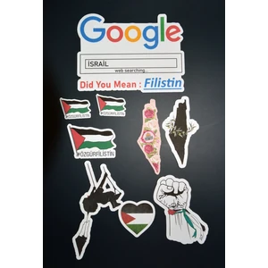 Filistin Sticker Set -9 Parça-