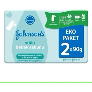Baby Sütlü Sabun  2 x 90 G Paket