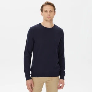 Nautıca Erkek Lacivert Standart Fıt Uzun Kollu Triko S37002T.4NV