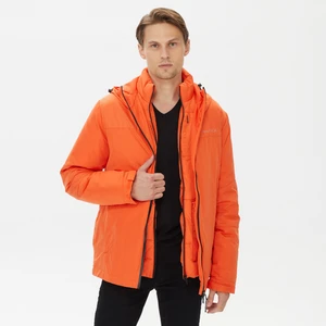 Nautıca Erkek Turuncu Standart Fıt Desenli Mont J37024T.8PR