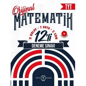 Orijinal Yayınları  TYT Matematik 12'Li Deneme Sınavı