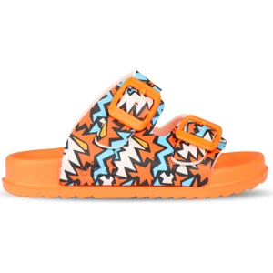 Gibli Iı Baskılı Erkek Bebek Orange Terlik
