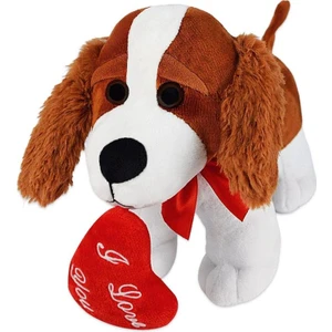 Halley Oyuncak 62876 Peluş 20 cm Kalpli Köpek