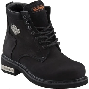 Harley Davidson Gibson Siyah Nubuk Kadın Bot