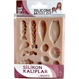 Silikon Kalıp-Bebek Saç Seti