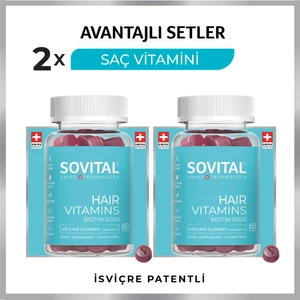 Vegan Gummy 2'li  Saç Vitamini