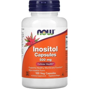 Inositol Capsules, 500 Mg, 100 Veg Capsules
