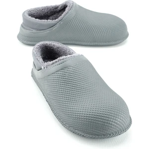 Erkek Kışlık Eva Içi Peluşlu Sessiz Taban Ev Bahçe Terlik