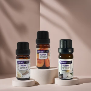 Point Care 3'lü Set Esansiyel Uçucu Yağ Buğurdanlık Yağı Difüzör Kokusu