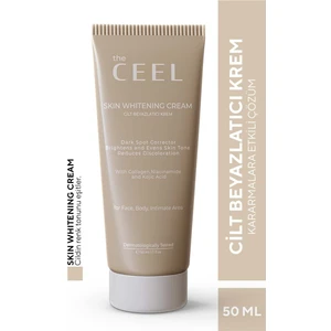 The Ceel Cilt Beyazlatıcı Aydınlatıcı Glutatyonlu Leke Karşıtı Krem Kolajen, Niacinamide & Kojik Asitli 50 ml