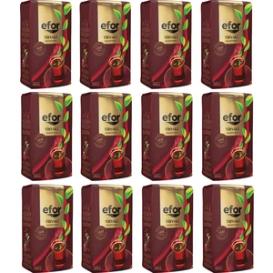 Efor Çay Efor Tiryaki Siyah Dökme Çay 1.000 gr x 12 Adet