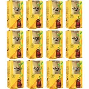 Efor Çay Efor Rize Siyah Dökme Çay 1.000 gr x 12 Adet