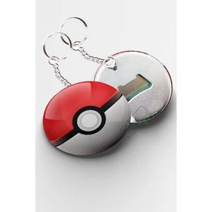 Atölye Çizgi Pokeball Açacaklı Anahtarlık 44MM