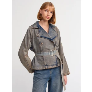 65335 Tintli Kısa Trençkot-Tint