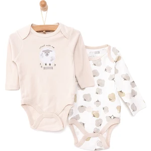 HelloBaby 2'li Uzun Kol Body Kız Bebek