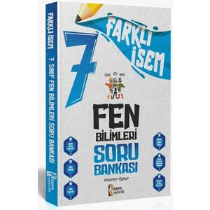 İSEM Yayıncılık 7. Sınıf Farklı Fen Bilimleri Soru Bankası