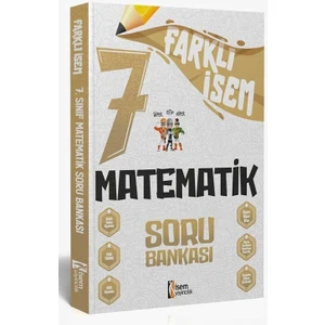 İSEM Yayıncılık 7. Sınıf Farklı Matematik Soru Bankası