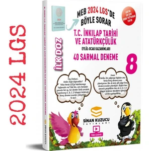Sinan Kuzucu Yayınları 8. Sınıf İlk Doz T.C. İnkılap Tarihi ve Atatürkçülük Sarmal Branş Denemesi