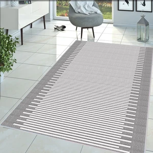 Rovigo Home Dijital Baskı Yıkanabilir Kaymaz Taban Salon Halısı Rvg1400-Sd317