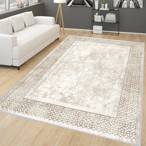 Rovigo Home Dijital Baskı Yıkanabilir Kaymaz Taban Salon Halısı Rvg0171-Sd704