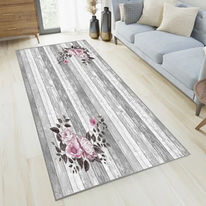 Rovigo Home Dijital Baskı Yıkanabilir Kaymaz Taban Salon Halısı Rvg1117