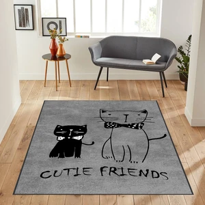 Rovigo Home Dijital Baskı Yıkanabilir Kaymaz Taban Salon Halısı Rvg1860-Sm200