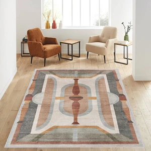 Rovigo Home Dijital Baskı Yıkanabilir Kaymaz Taban Salon Halısı Rvg1147