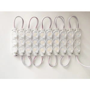 Camlı Parmak LED Lamba Beyaz 12 Volt Su Geçirmez 10,lu 3m Bantlı Kesilebilir BR0409928