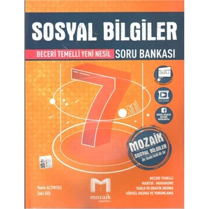 Mozaik Yayınları 7. Sınıf Sosyal Bilgiler Soru Bankası 2025