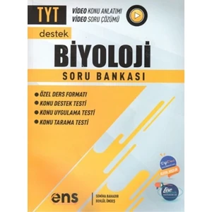 ENS Yayıncılık Tyt Biyoloji Soru Bankası 2024