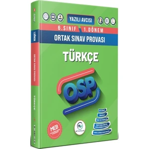 Av Akıllı Versiyon Yayınları 6. Sınıf Türkçe 1. Dönem Osp Orta Sınav Provası