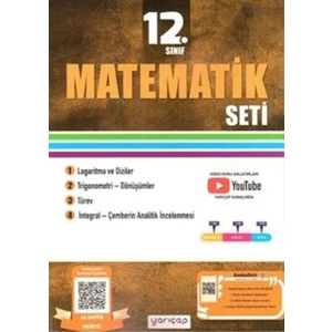 Yarıçap Yayınları 12. Sınıf Matematik Seti