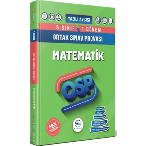 Av Akıllı Versiyon Yayınları 6. Sınıf Matematik 1. Dönem Osp Orta Sınav Provası