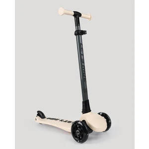 Let's Ride Two Işıklı Katlanabilir 3 Tekerlekli Scooter Bej