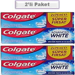 Advanced Diş Macunu 2X75 ml (2'li Paket)