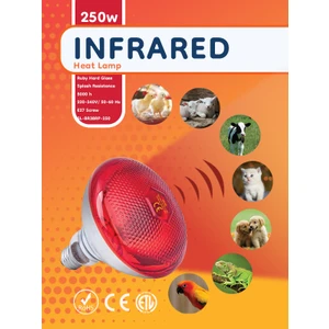 Infrared Isıtıcı Ampul /lamba /5 Adet / Çokal Azöde