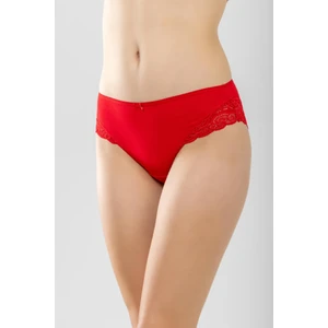 Pamuklu Dantelli Kadın Külot Kırmızı