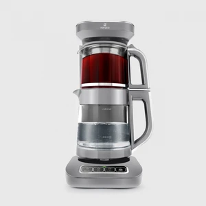 Robotea Pro 4 in 1 Konuşan Cam Çay Makinesi Cool Gray