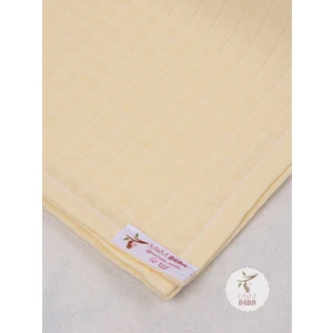 M.m Beba Krem Rengi Organik Müslin Battaniyesi