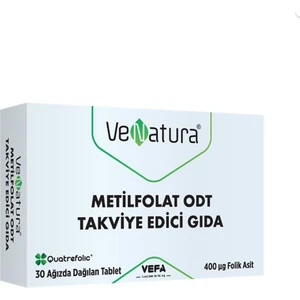 Metilfolat Odt 30 Ağızda Dağılan Tablet