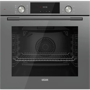 UAF6011D Gcpet Ankastre Fırın Gri