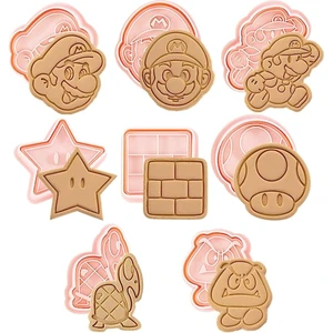 Mario Çerez Kesiciler, Mario Çerez Kesici Seti, Mario Bros Çerez Kesici, Mario Kalıp, Mario Kardeşler Çerez Kesiciler, Mario Bross Kurabiye Kesici, Kurabiye Kesici Mario, (Yurt Dışından)