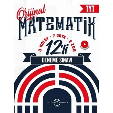 Orijinal Yayınları  TYT Matematik 12'Li Deneme