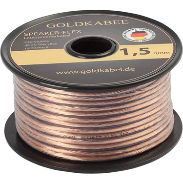 Goldkabel Speaker -  Flex 2X1.50MM² Hoparlör Kablosu - 10