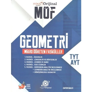 Orijinal Matematik Yayınları Orijinal Tyt Ayt Geometri Möf Mikro Öğreten Fasiküller