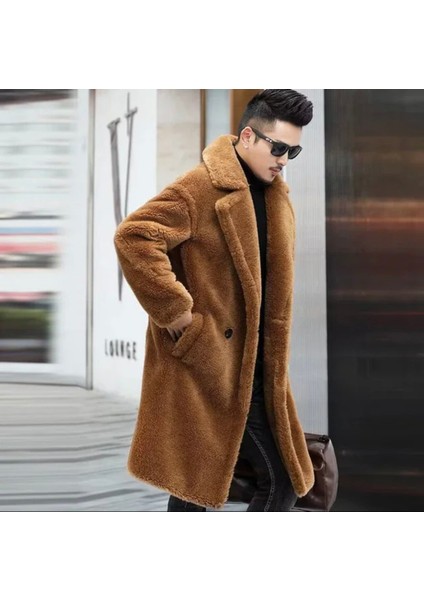 Özel Tasarım Twillastar %100 Yün Peluş Şık Business Uzun Erkek Luxury Kaban fiyatları