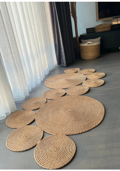 Jüt Kilim, Paspas, Mutfak Halısı, Banyo Paspası, Kilim, Halı, Oturma Odası Halısı, Balkon Paspası