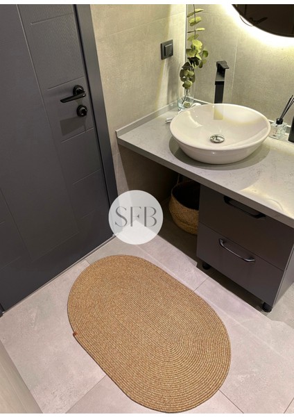 Jüt, Banyo Paspası, Mutfak, Yolluk Halı Kilim, Jüt Kilim, Bohem Paspas, Iskandinav Halı, Hediyelik,